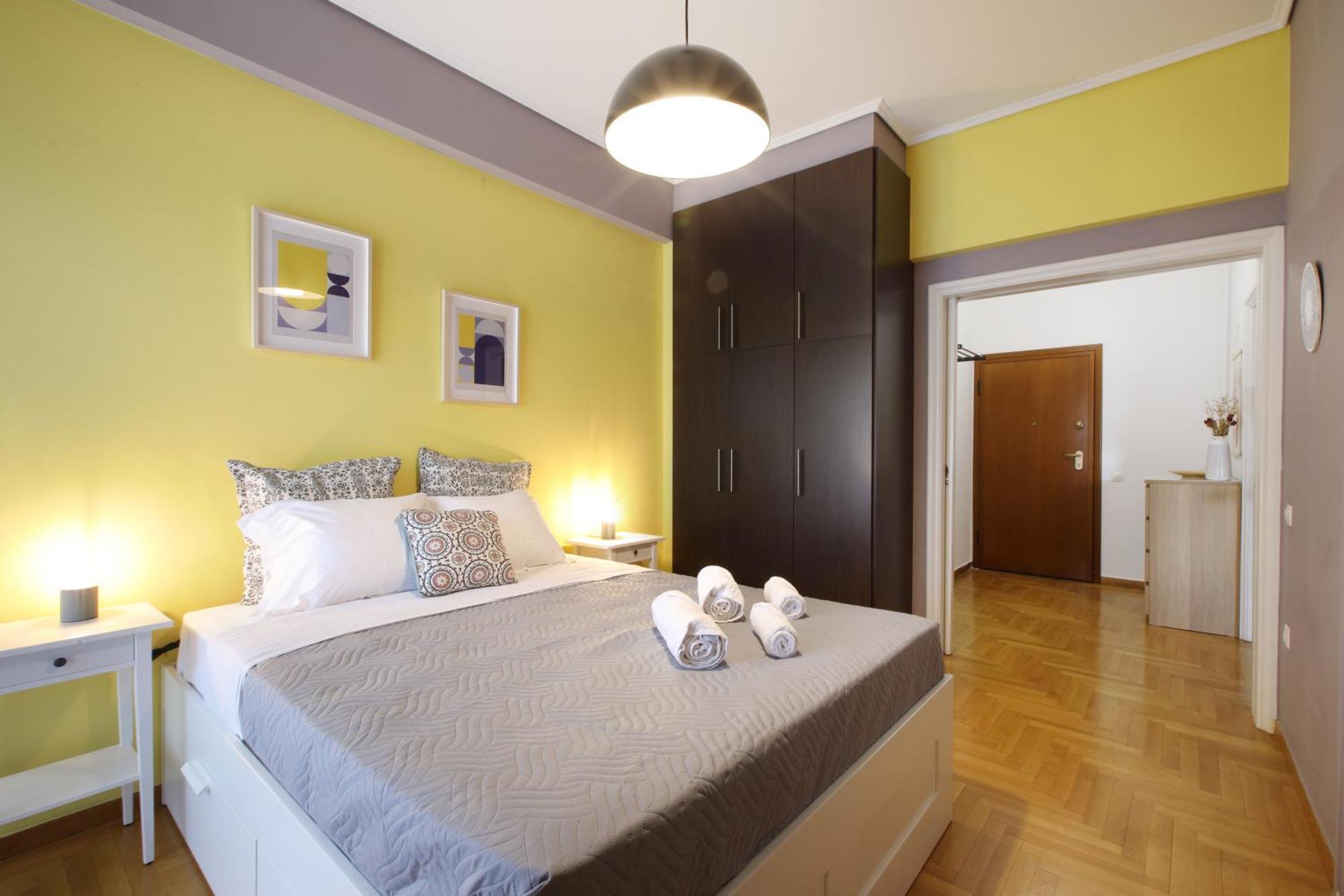Modern 2Bd Apartment Next To Acropolis Atenas Exterior foto